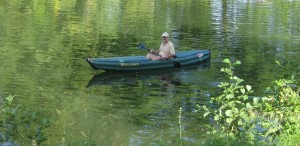 Kajaktour auf der Regnitz bei Bamberg 